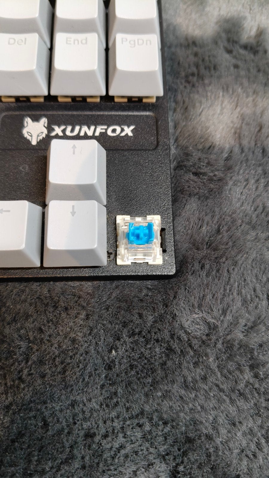 XUNFOX Mechanisch Toetsenbord - QWERTY, Bedraad, Gaming, Computers en Software, Ophalen, Gaming toetsenbord, XUNFOX, Zo goed als nieuw