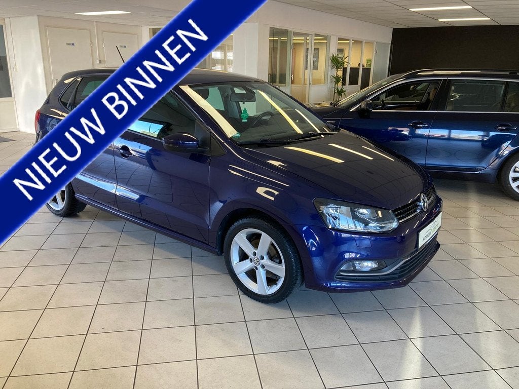 Volkswagen Polo 1.2 TSI 5Drs All Star Edition | 90 PK | Navi, Auto's, Volkswagen, Stof, Gebruikt, Zwart, 4 cilinders
