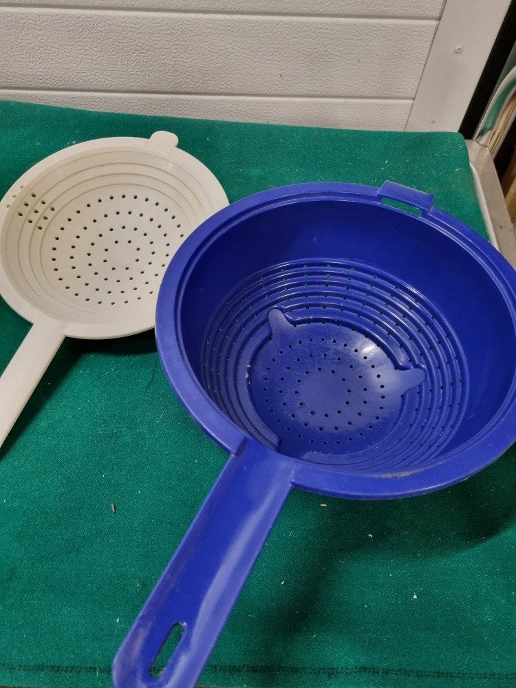 tupperware zeef duo, Ophalen of Verzenden, 'T Olde Gre-j, Info@toldegrej.nl, Endepoelstraat 20f Didam