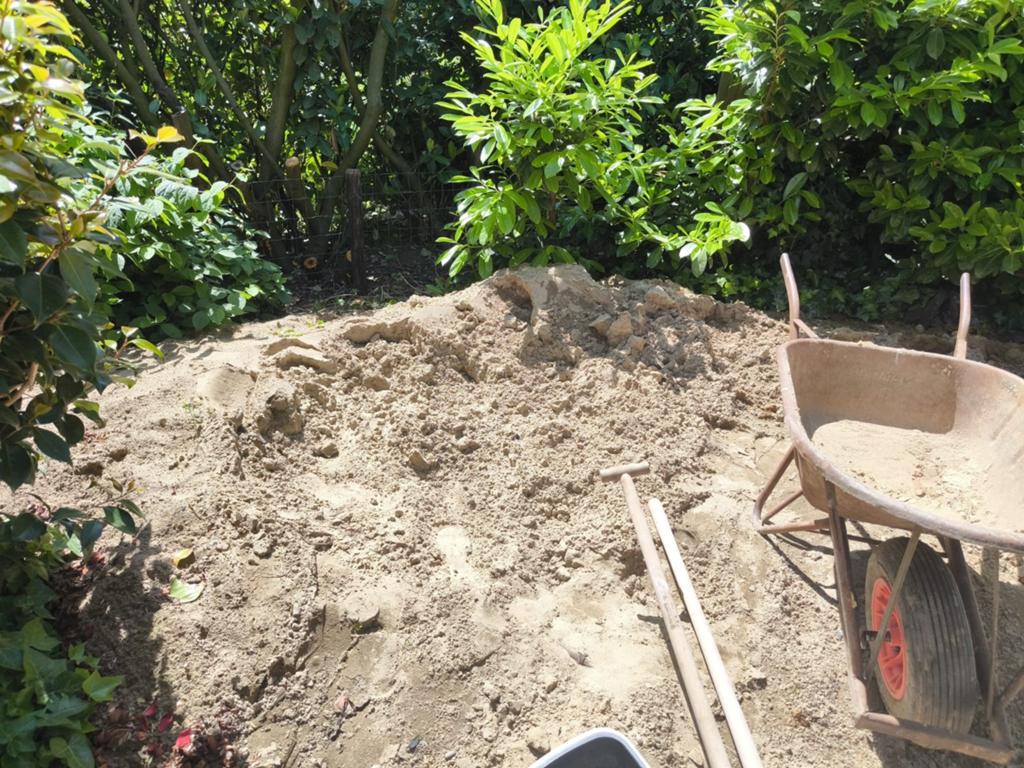 Gratis zand ophalen, Tuin en Terras, Zand, Ophalen of Verzenden, Gebruikt, Ophoogzand