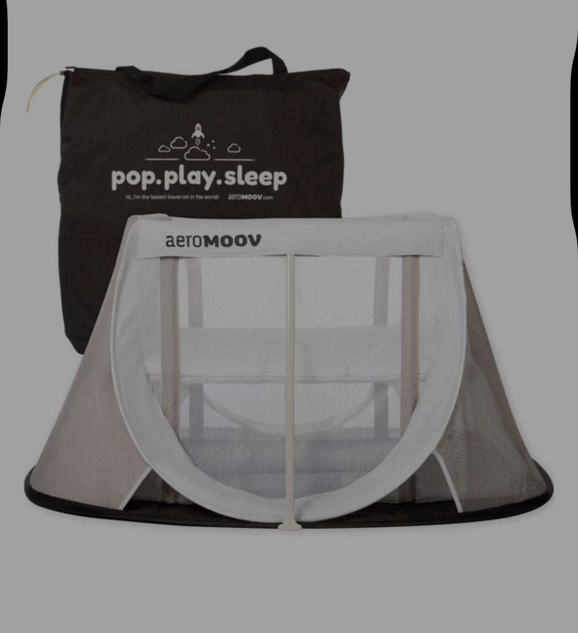 Aeromoov campingbedje - Lichtgewicht en compact, Ophalen of Verzenden, Gebruikt, Reisbedje
