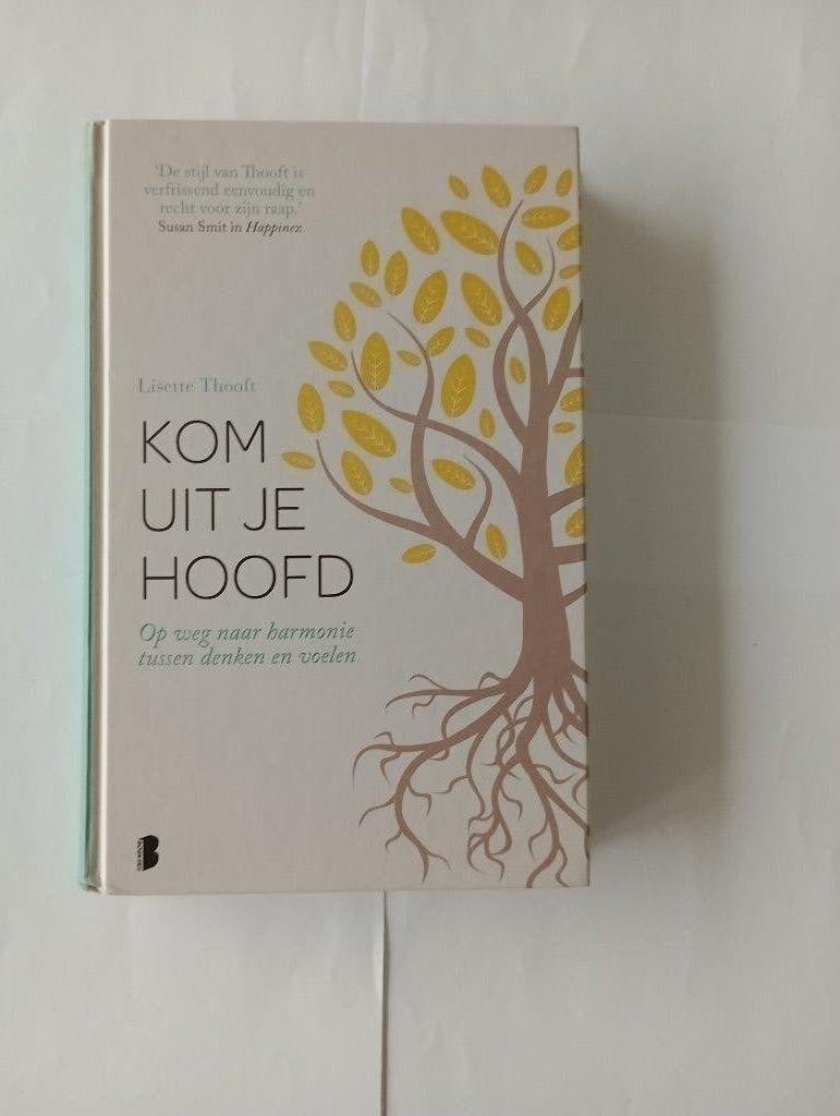 Kom uit je hoofd  harmonie denken en voelen   Lisette Thooft, Ophalen of Verzenden, Zo goed als nieuw, Lisette Thooft, Instructieboek