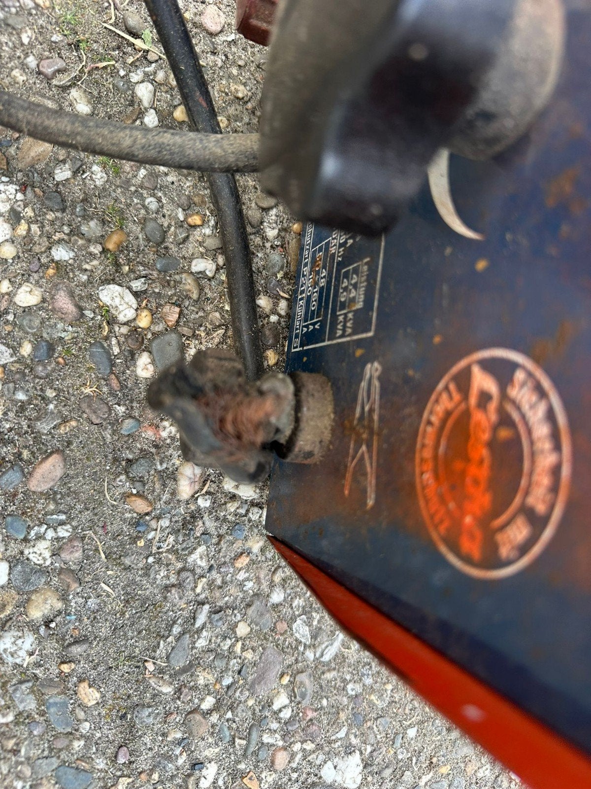 Gebruikte lasapparaat met lasmasker, Doe-het-zelf en Verbouw, Gereedschap | Lasapparaten, Ophalen, Gebruikt, Minder dan 150 ampère