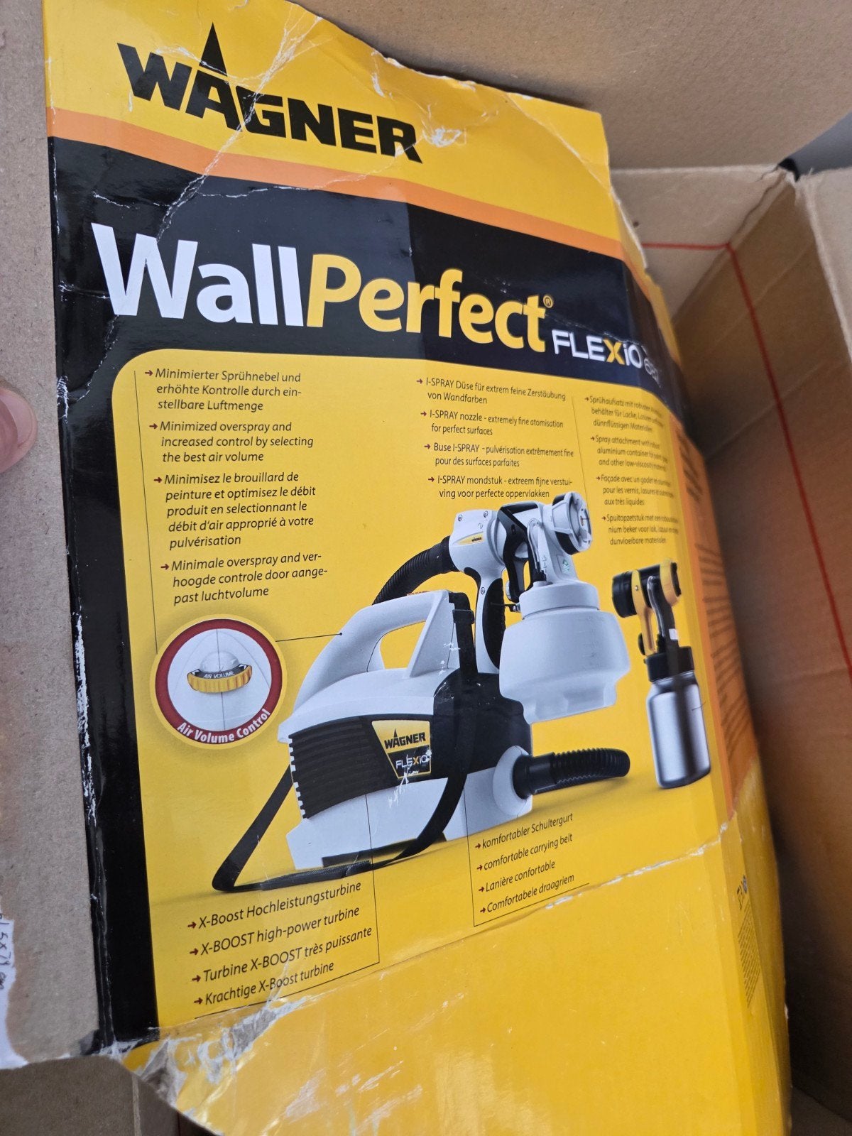 Wagner WallPerfect FLEXiO 585 Verfspuit, Ophalen, Verfspuit of Verfpomp