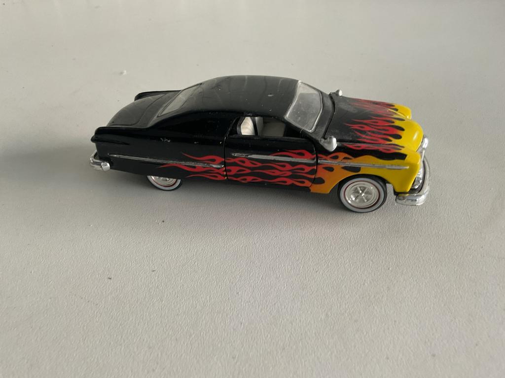Amerikaanse Hotrod Custom car met vlammen decor, Ophalen, Zo goed als nieuw, Auto