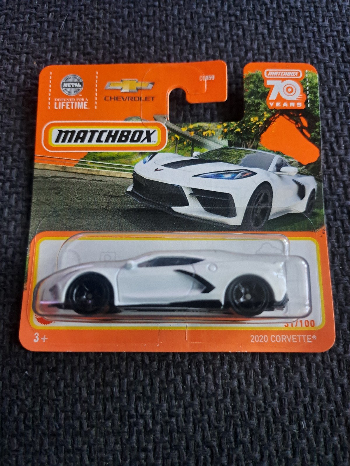 matchbox model corvette 2020, Auto, Thailand, Nieuw, Ophalen of Verzenden