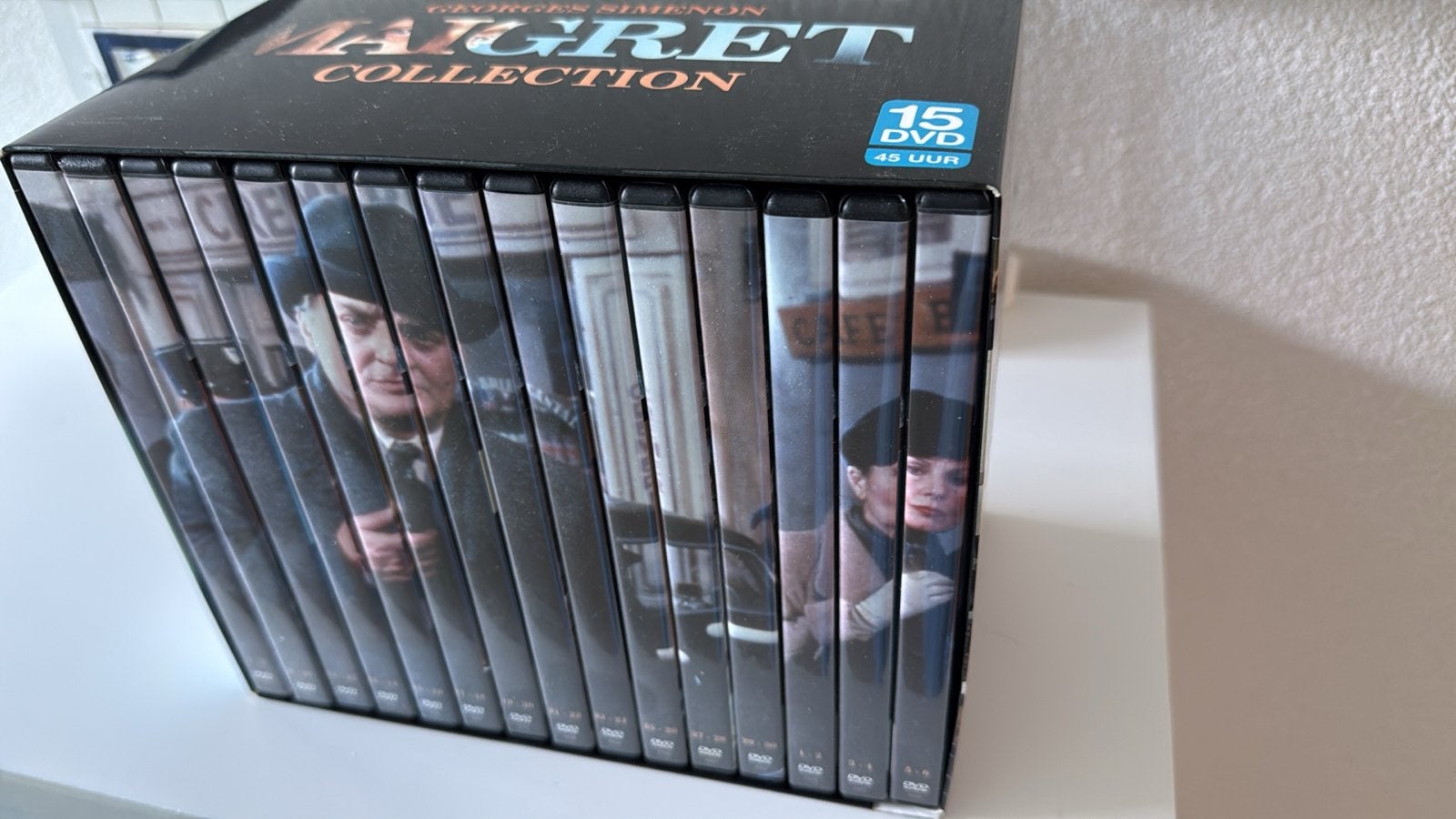 Maigret Collection - 15 DVD Boxset (45 uur), Ophalen, Nederlands, Zo goed als nieuw, Frans