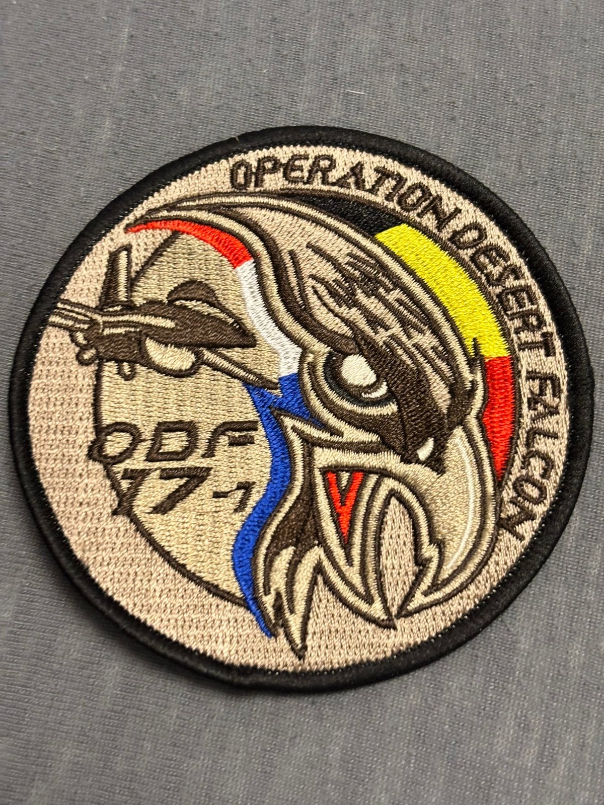 Embleem F-16 ODF 17-1, Verzenden, Luchtmacht, Nederland, Embleem of Badge