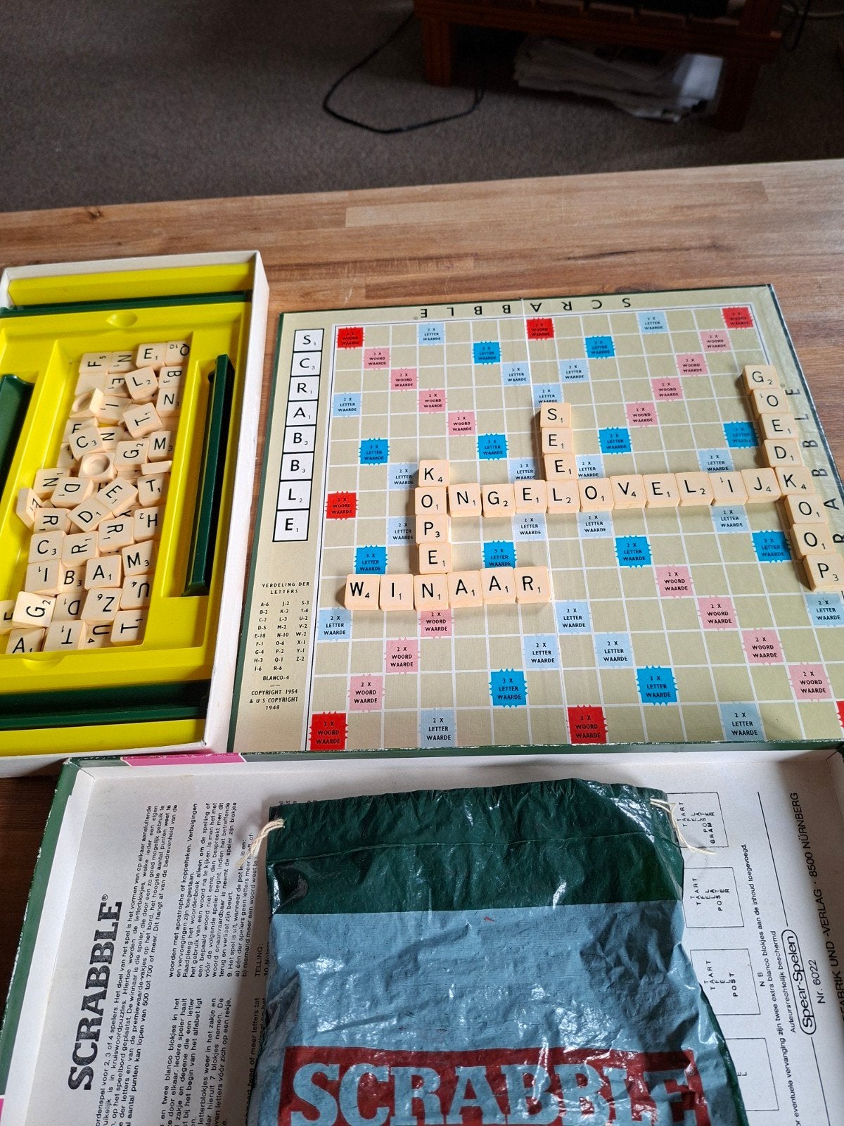 Scrabble, Ophalen of Verzenden, Zo goed als nieuw
