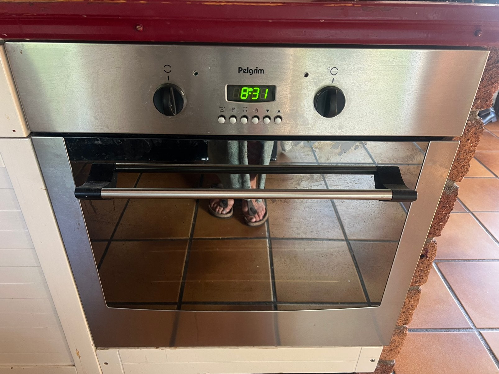 Pelgrim oven, Ophalen, Gebruikt