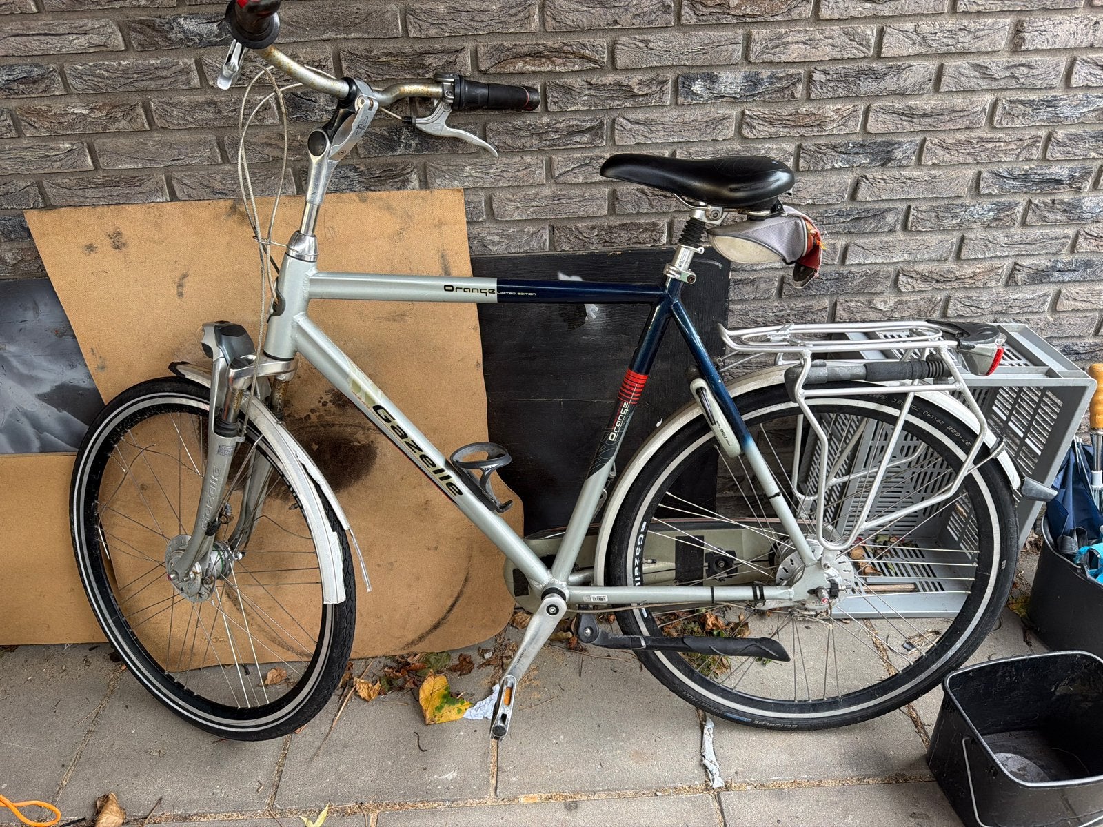 Gazelle Orange C7 herenfiets voor onderdelen, Gebruikt, Ophalen of Verzenden, 61 tot 65 cm, Gazelle