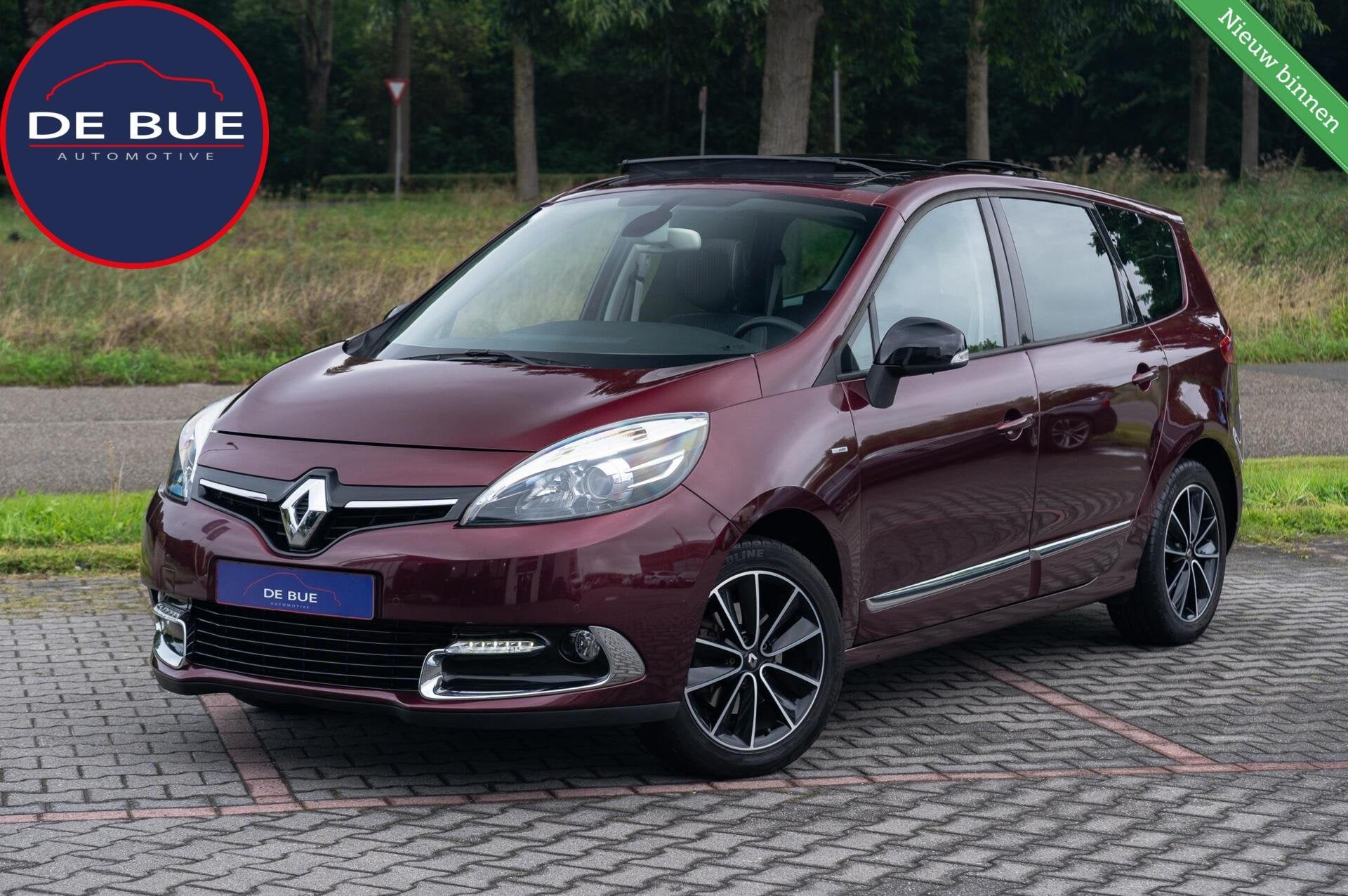 Renault Grand Scenic 2.0 Bose|Automaat|Org NL NAP|Trekhaak|P, Auto's, Stof, Gebruikt, Zwart, 4 cilinders