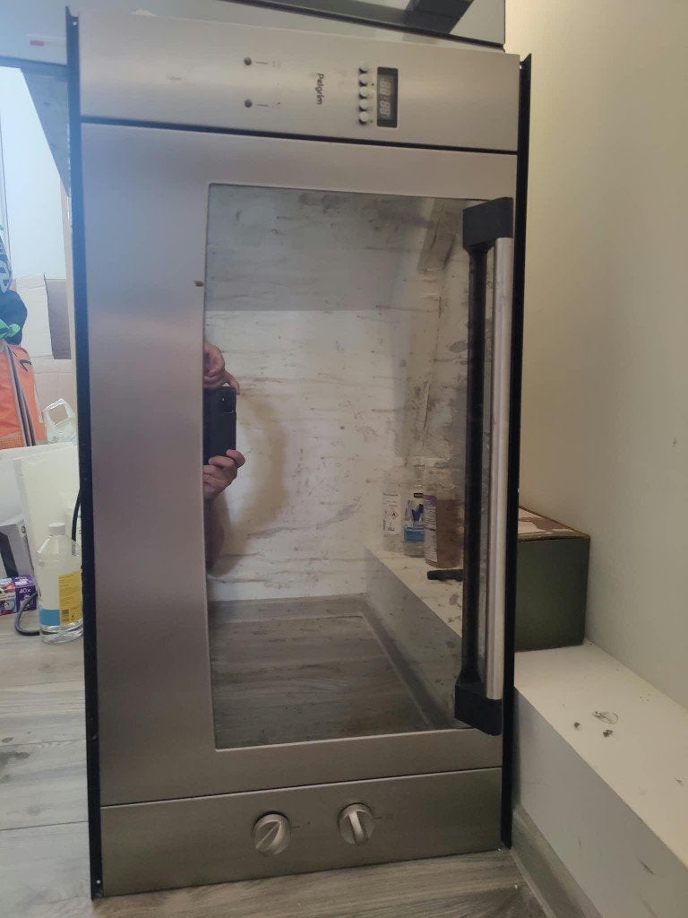 [SPOED] Pelgrim Inbouw Oven RVS – Nette staat, Ophalen, Gebruikt