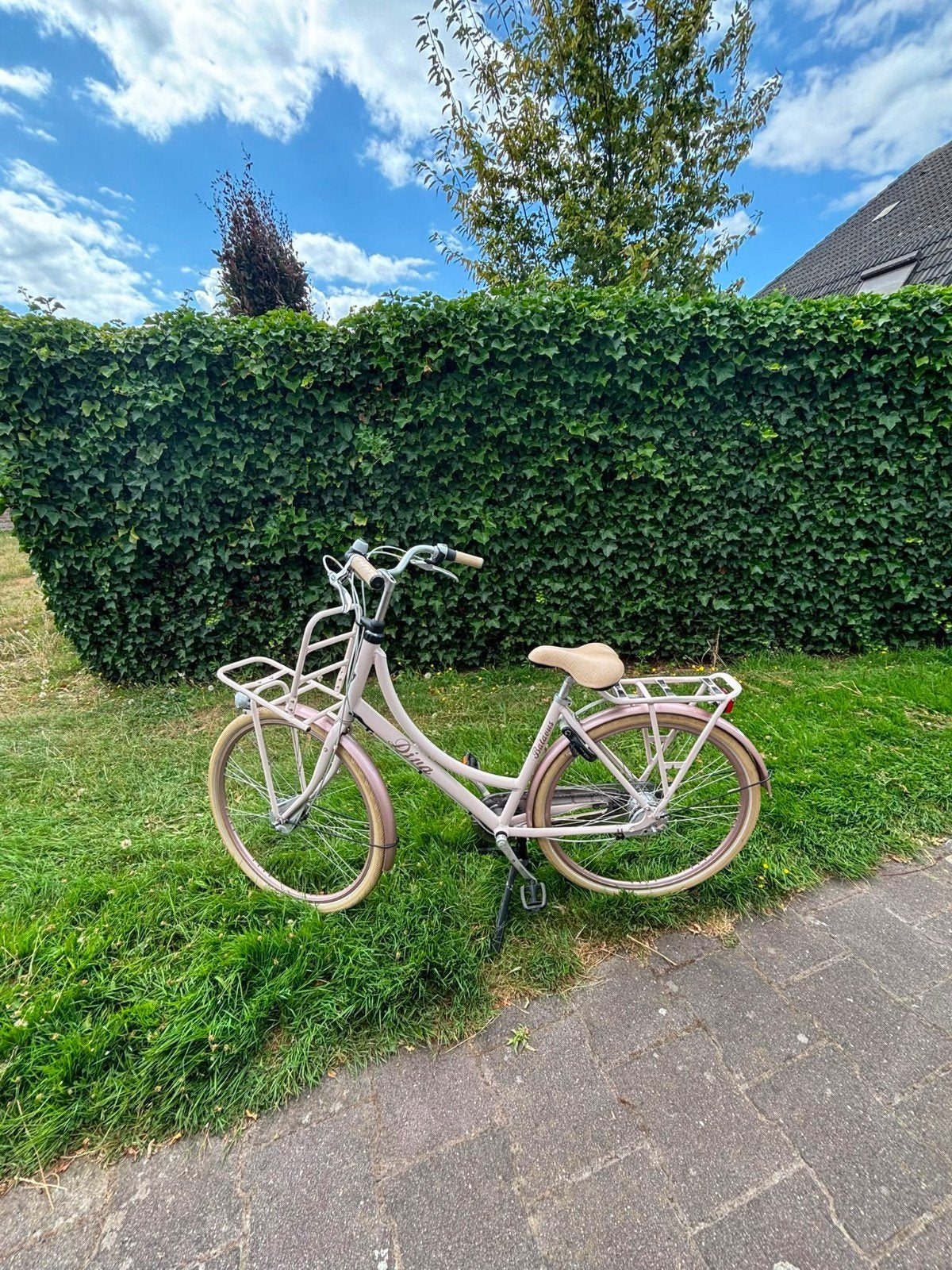 Batavus Diva 28 inch damesfiets - Licht rose, Fietsen en Brommers, Fietsen | Dames | Damesfietsen, Ophalen, Gebruikt, Versnellingen