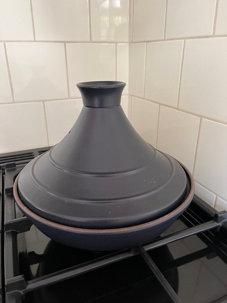Tajine, zwart, aardewerk, Ophalen, Zo goed als nieuw, Overige materialen, Overige typen