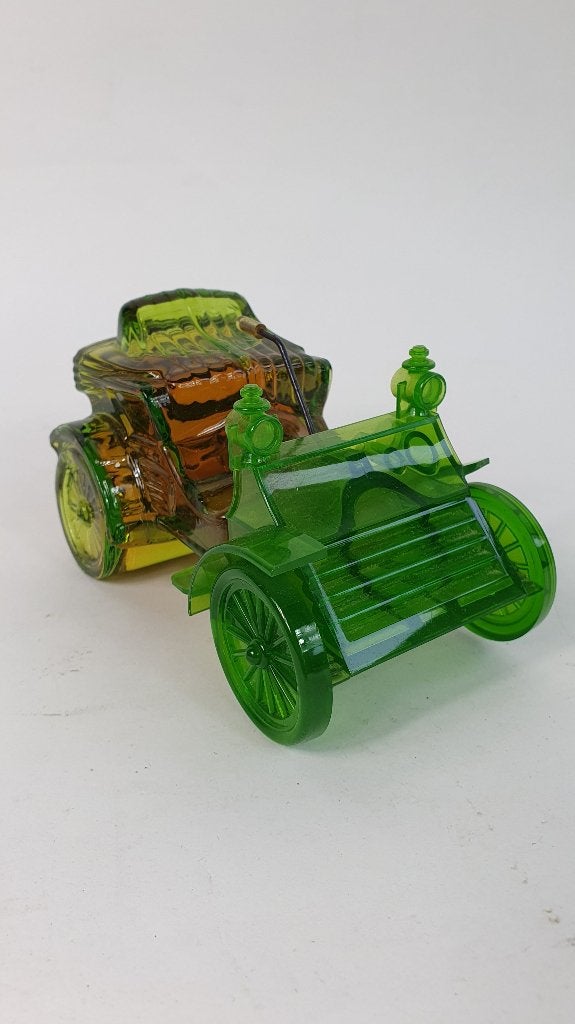 Avon Veteran Car 1902, vintage parfumfles, vol! 8B7, Verzamelen, Tweedehands verkoop, Tweedehands verkoop, Gebruikt, Miniatuur