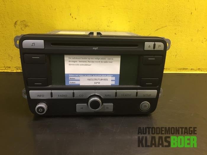 Navigatie Systeem van een Volkswagen Passat, Gebruikt, -, Volkswagen, -