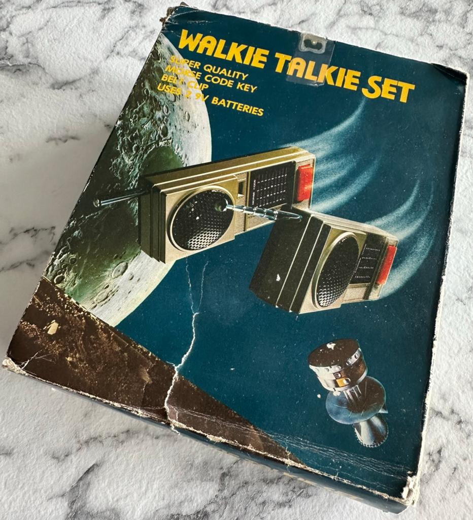 Vintage Impag Walkie Talkie Set jaren 80 compleet, Verzamelen, Retro, Overige typen, Ophalen