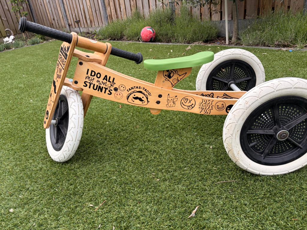 Stoere unieke wishbone bike, Ophalen, Zo goed als nieuw, Loopfiets