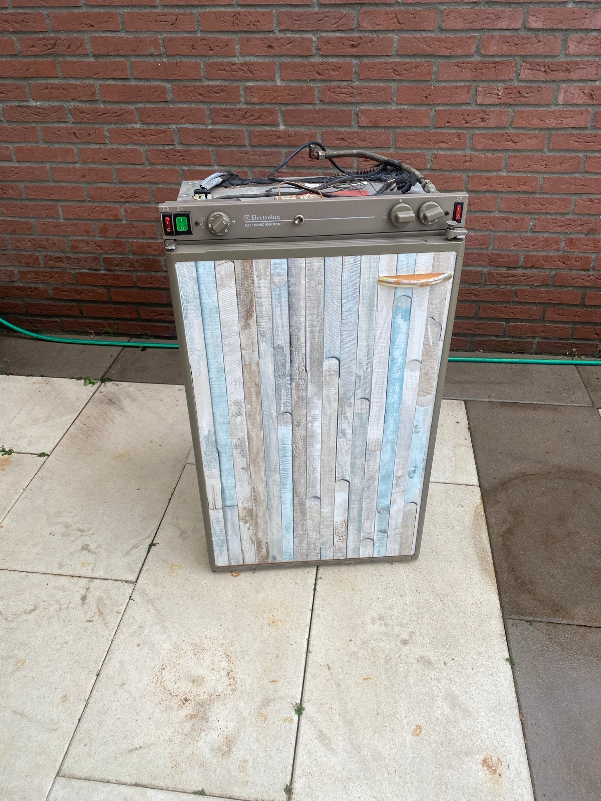 Camper koelkast Fiat Ducato 12V/220V/Gas - voor onderdelen, Ophalen, Gebruikt