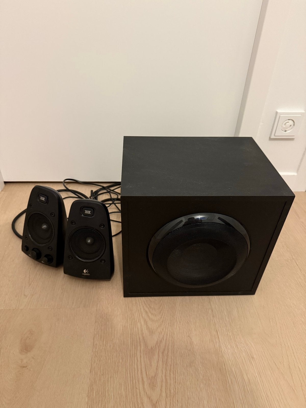 Logitech Z623 2.1 THX Speakersysteem, Computers en Software, Pc speakers, Ophalen, Gebruikt, Audiokanaal 2.1