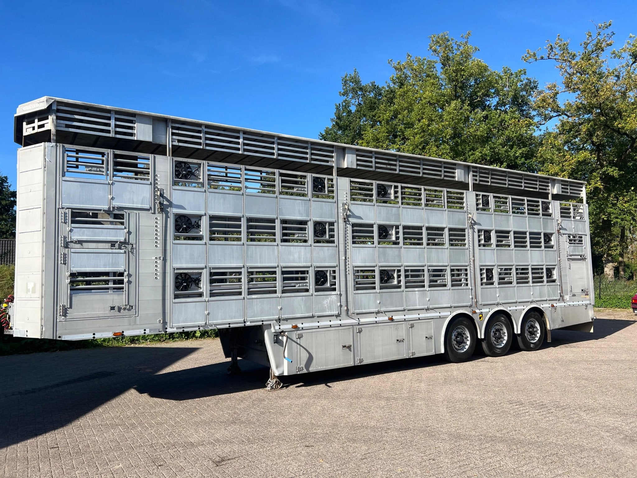 Pezzaioli 1/2/3 Livestock Type 2 Perfect condition, Auto's, Overige brandstoffen, Aanhangers en Opleggers, Te koop, BTW verrekenbaar