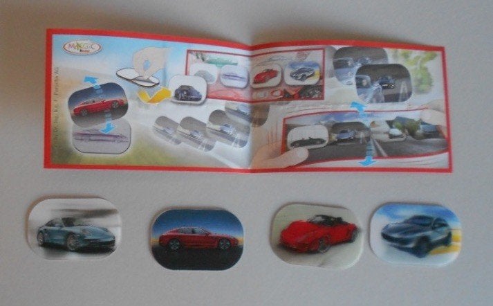 Kindersurprise Ferrero : div Set beweegplaatjes = zie foto's, Ophalen of Verzenden, Zo goed als nieuw, Overige typen
