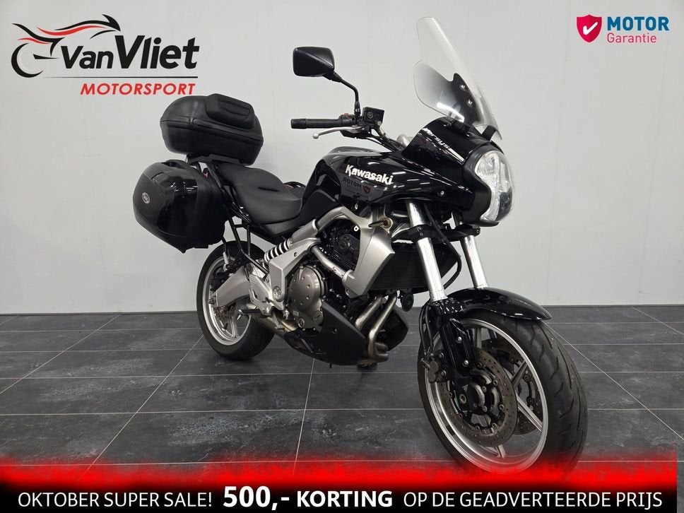 Erg Mooie Kawasaki Versys 650 Zwart 2007 28095km.!, 2 cilinders, 649 cc, Bedrijf, Onbekend