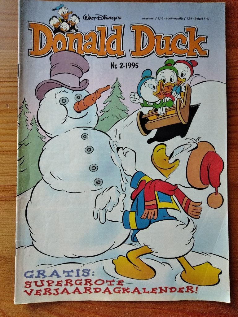Donald Ducks 1995, Boeken, Stripboeken, Meerdere stripboeken, Ophalen of Verzenden, Gelezen