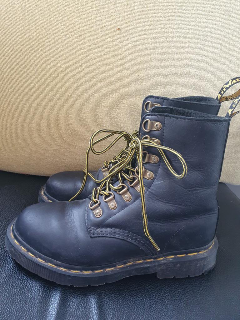 Dr. Martens 1460 Pascal AF500 Zwarte Leren Laarzen Maat 37, Zwart, Lage of Enkellaarzen, Ophalen of Verzenden, Dr. Martens