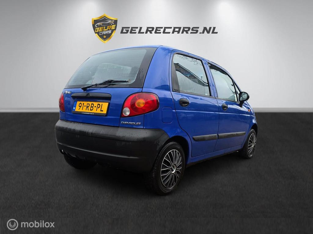 Chevrolet Matiz 0.8 Spirit, Auto's, Voorwielaandrijving, Stof, Gebruikt, Blauw