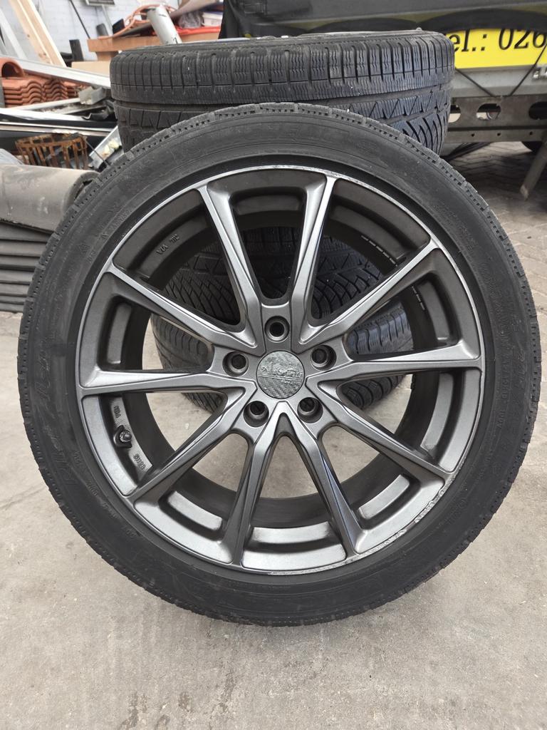 18 inch lichtmetalen velgen set met schade– scherp geprijsd!, Auto-onderdelen, Banden en Velgen, 18 inch, Overige, Gebruikt, Overige