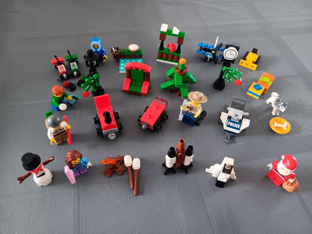 60099 adventskslender 2015 Lego, Ophalen of Verzenden, Gebruikt, Losse stenen, Lego