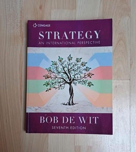 Strategy an international perspective 7th Bob de Wit, Ophalen of Verzenden, Gelezen, WO