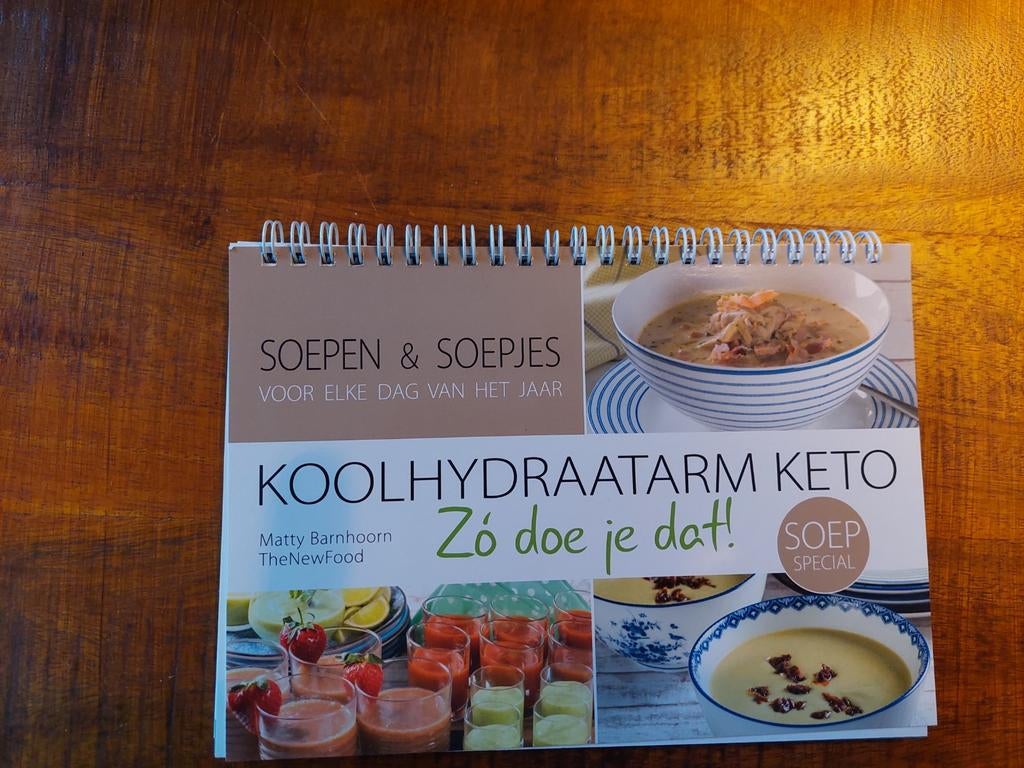 Koolhydraatarm Keto Kookboek - The New Food, Boeken, Nieuw, Ophalen of Verzenden, Hoofdgerechten, Gezond koken