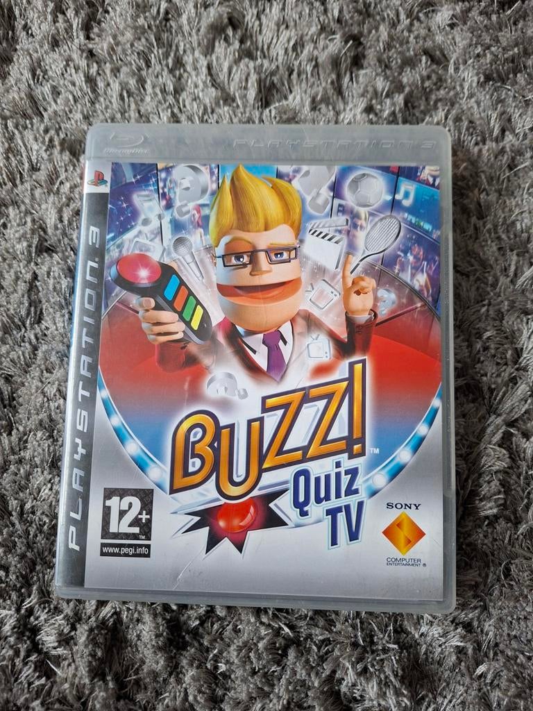 Buzz! Quiz TV - PlayStation 3, Puzzel en Educatief, Gebruikt, Ophalen of Verzenden, Eén computer