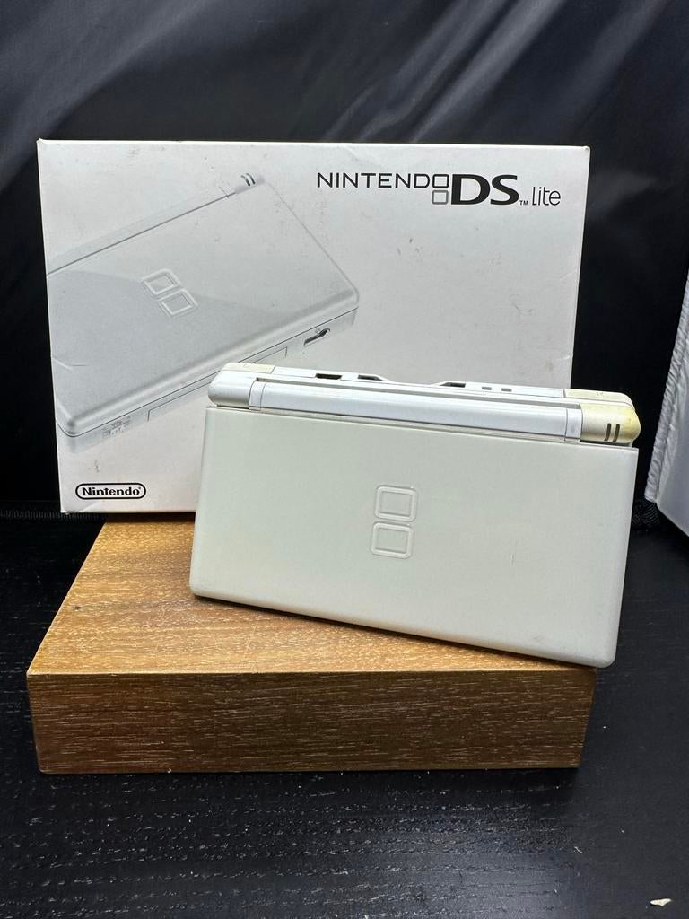 Nintendo DS Lite - Wit - Inclusief doos, G, Wit, Ophalen of Verzenden, D