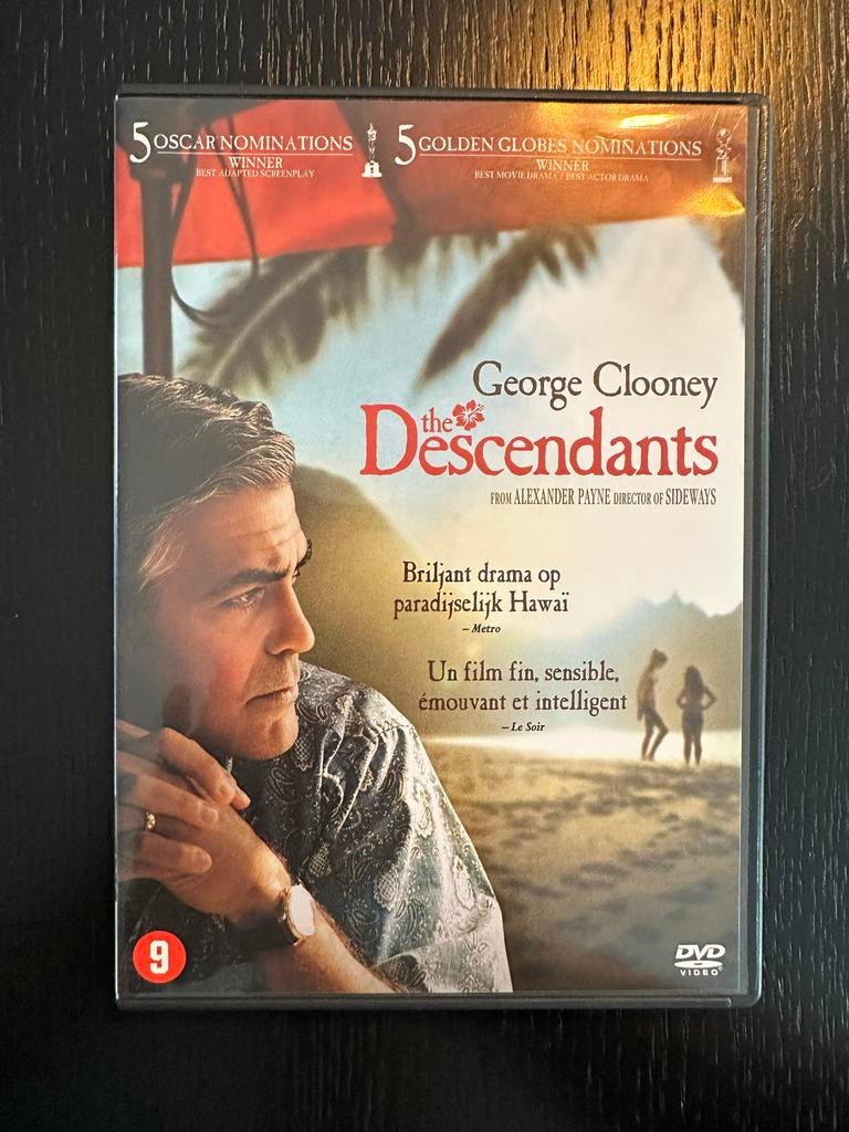 The Descendants DVD - George Clooney Drama, Alle leeftijden, Ophalen of Verzenden, Zo goed als nieuw, Drama