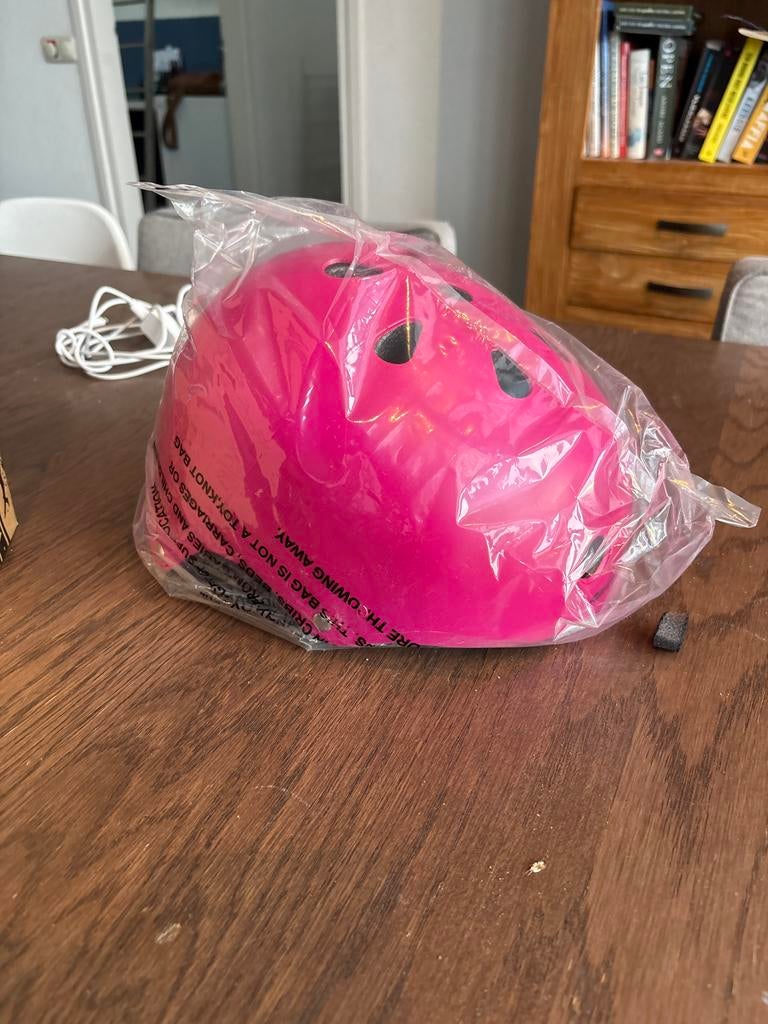 Roze Skate Helm - Maat L/XL, Ophalen of Verzenden, Gebruikt, XL, Heer of Dame