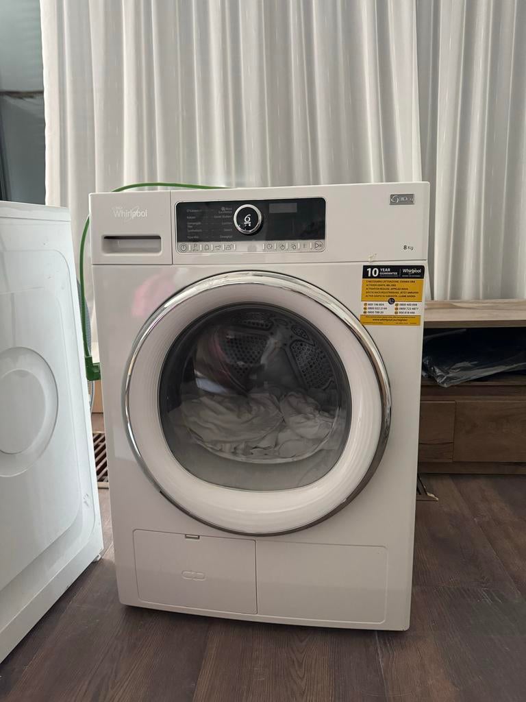 Whirlpool Wasmachine 8kg - Voorlader, Witgoed en Apparatuur, Wasdrogers, Gebruikt, 8 tot 10 kg, Ophalen of Verzenden, Voorlader