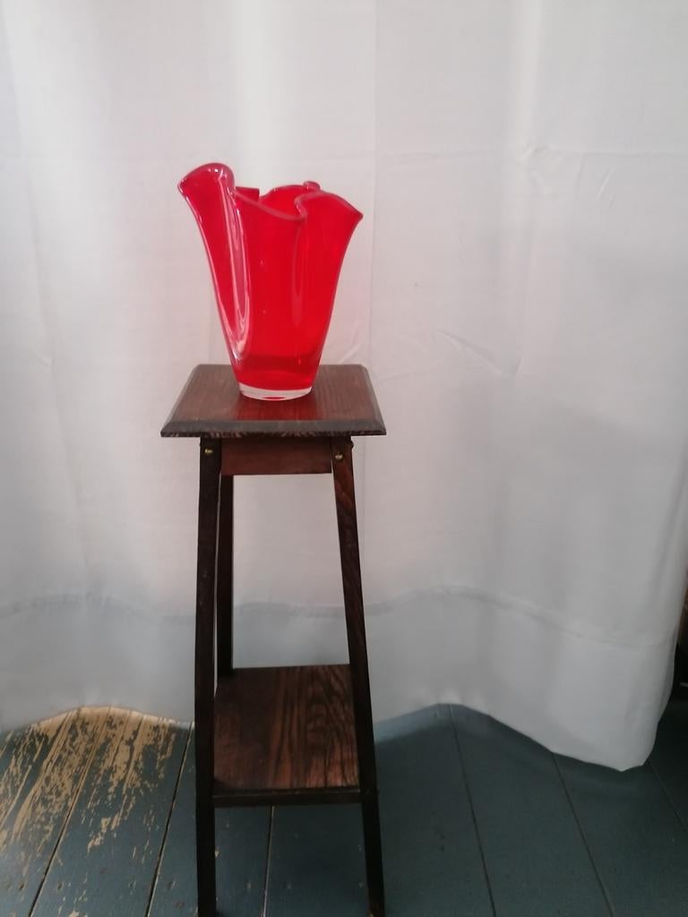 Vintage zakdoek vaas, de echte,, Ophalen