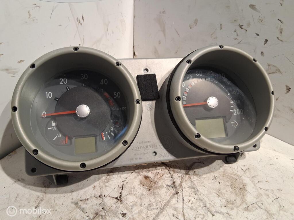 Kilometerteller Vw Lupo 1.2 TDI 3L ('98-'05) 6E0920800D, Gebruikt, Volkswagen, Ophalen of Verzenden