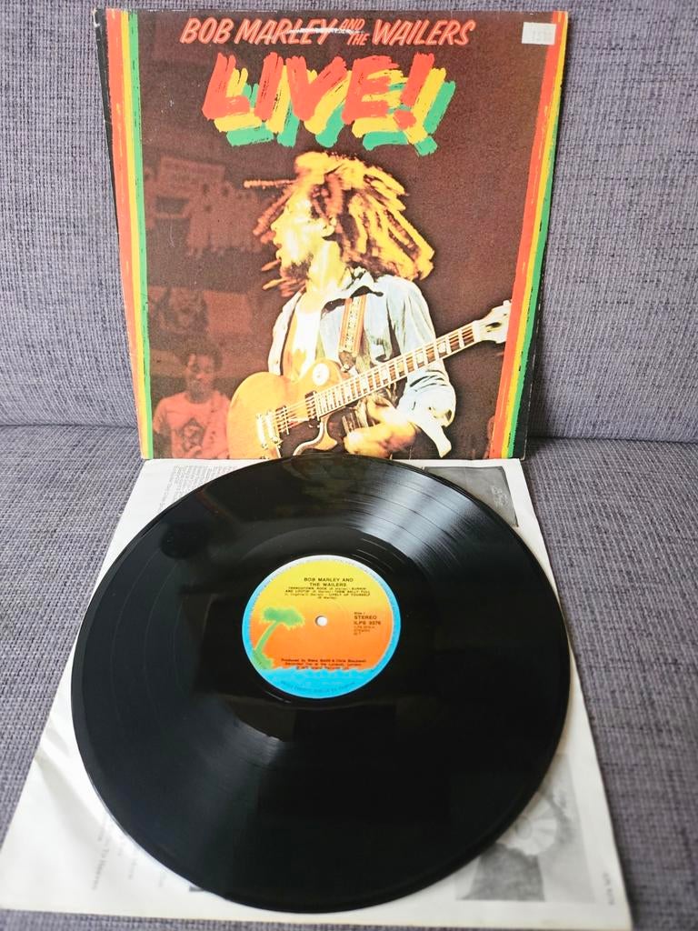 Lp. Bob marley, live, Ophalen of Verzenden, Zo goed als nieuw, 12 inch, Poprock