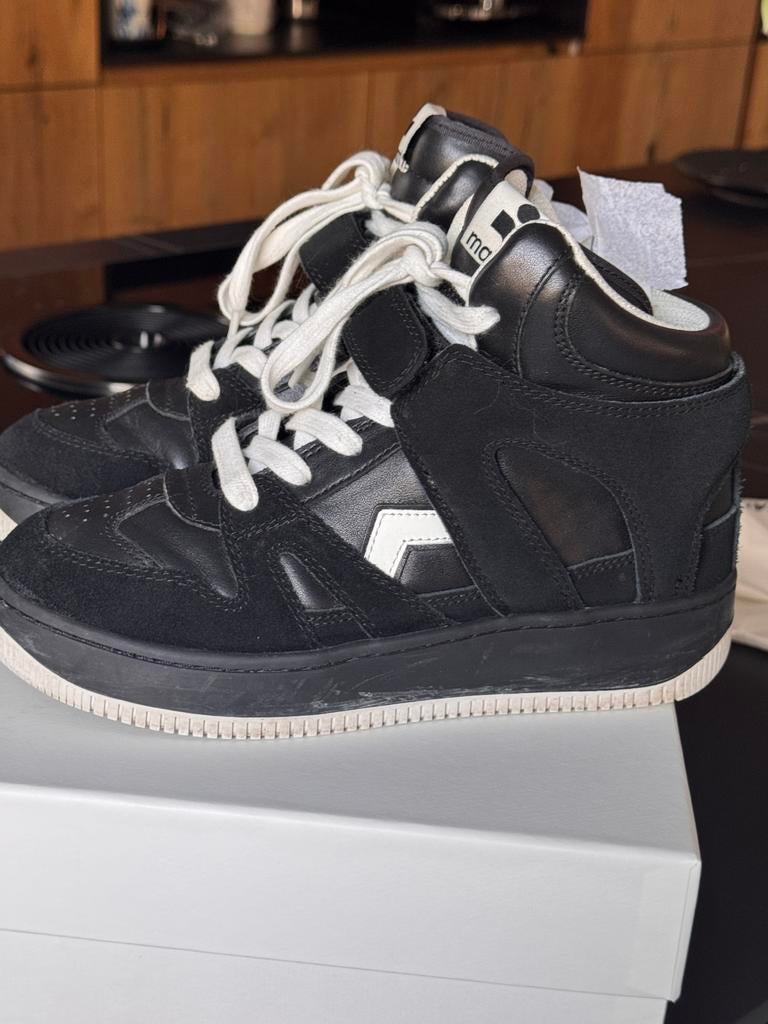 Isabel Marant Brooklee, Zwart, Ophalen of Verzenden, Sneakers of Gympen, Zo goed als nieuw