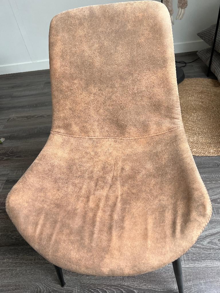 stoel, Huis en Inrichting, Stoelen, Ophalen, Gebruikt, Bruin, Industrieel
