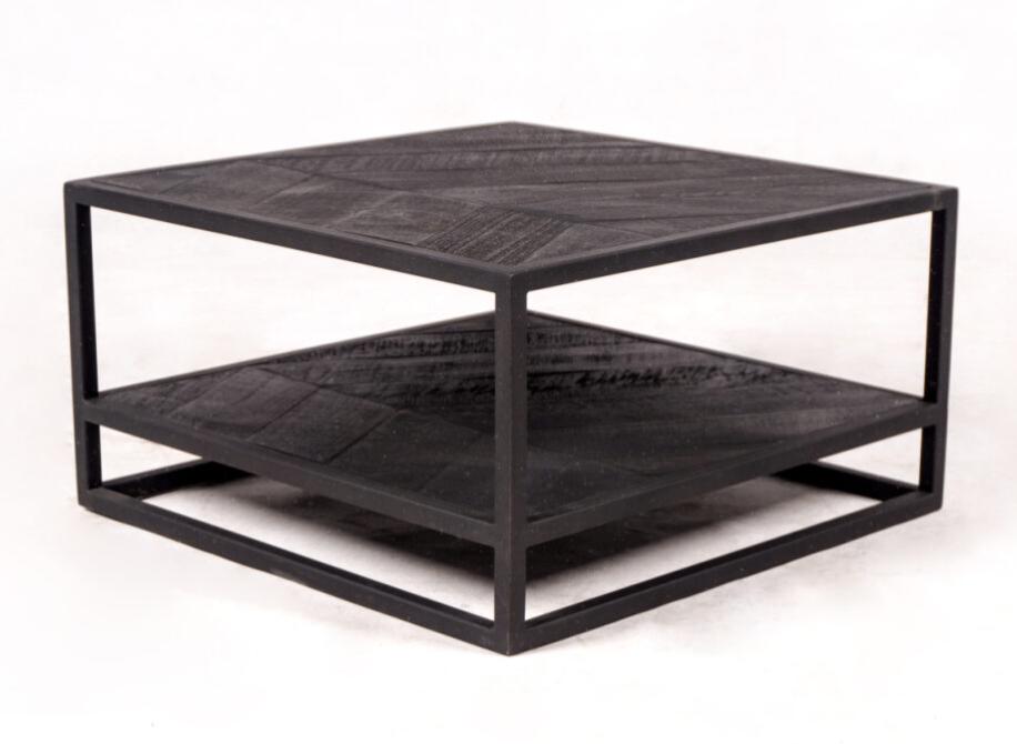 OMG salontafel ROFB016 l Whoon l Room108 l van €389 voor €95, Ophalen, 50 tot 100 cm, Teakhout, Vierkant