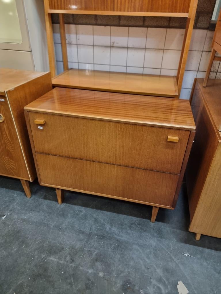 Opruiming Vintage dekenkist jaren 60 mid century, Ophalen, Gebruikt, ,, ,