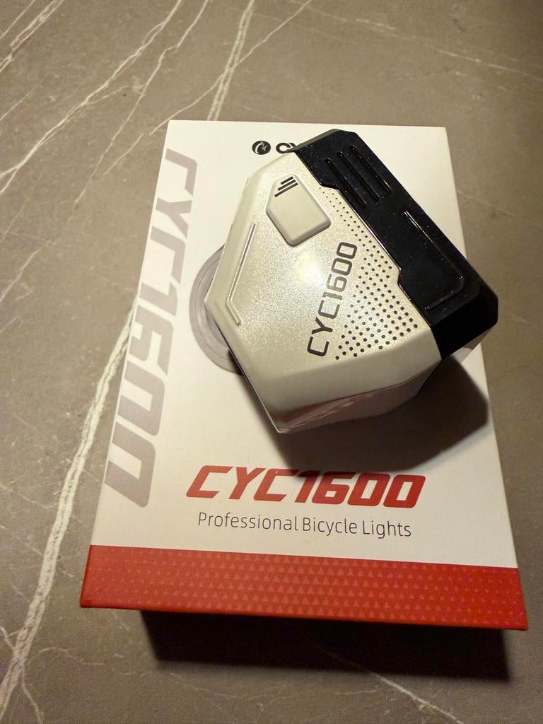 Led fietsverlichting met GoPro Mount & Fietscomputer Houder, Voorlicht, Nieuw, Ophalen of Verzenden, Oplaadbaar
