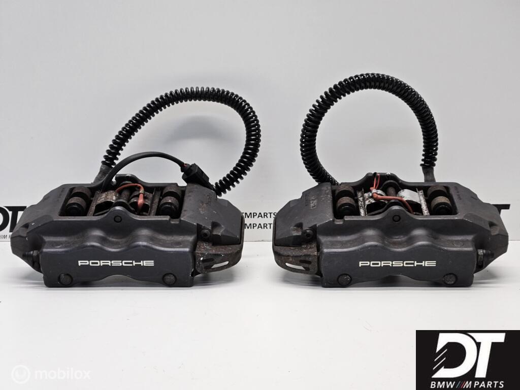 Set remklauwen Porsche Cayenne 9PA ('02-'09) 20.7673.04, Gebruikt, Porsche, Ophalen of Verzenden