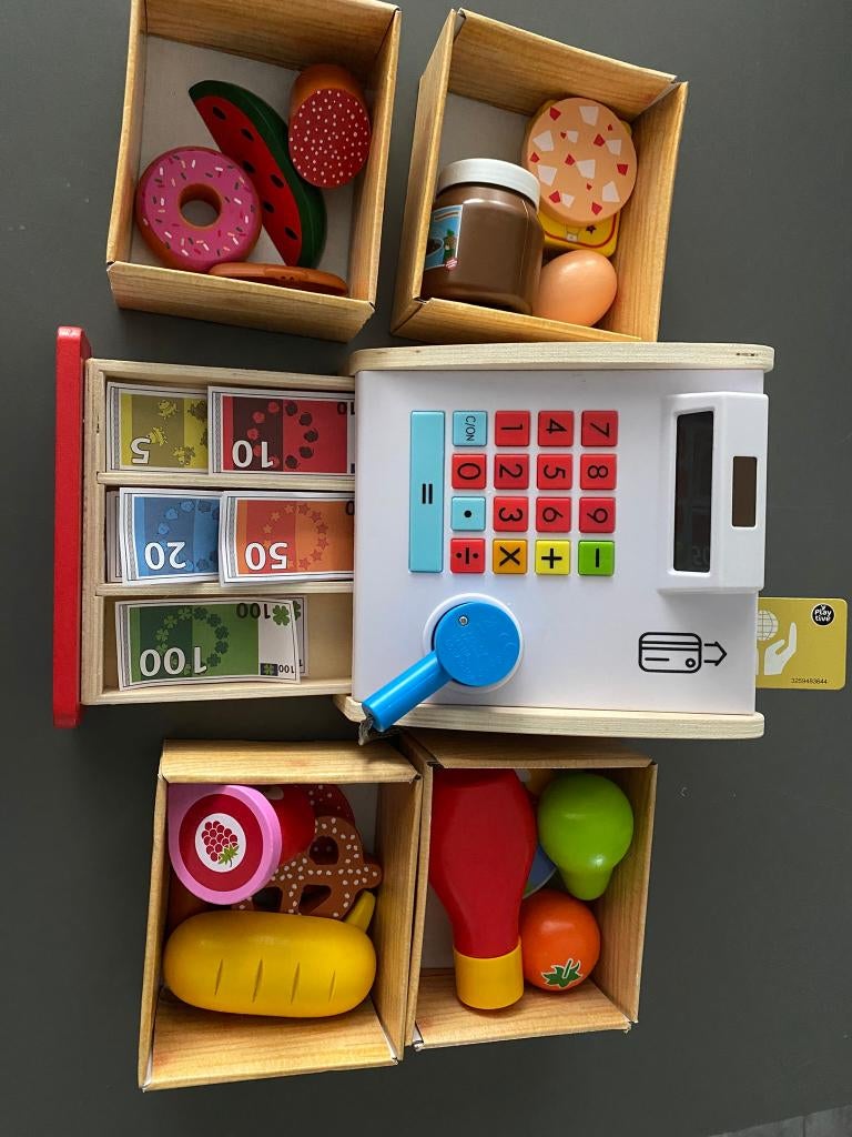 kassa, Ophalen, Gebruikt, Kunststof